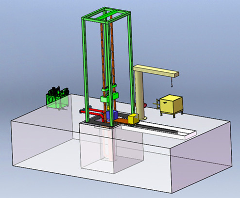 井下工具高温高压模拟检测装置